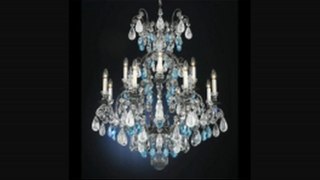 Schonbek 357276cl Renaissance Rock Crystal 12 Light Two Tier Chandelier In Heirloom Bronze With Clear Rock Crystal