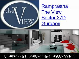 Ramprastha Upcoming Projects || Ramprastha New Projects || +91-9599 363 363