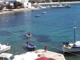Seynette sur le port d'Amorgos