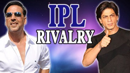 Shahrukh Khan and Akshay Kumar IPL 6 RIVALRY!!
