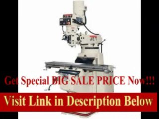 [BEST BUY] JET 691214 JTM-1050EVS/230, Mill with NEWALL 3-Axis Quill DP700 DRO and X Powerfeed Installed