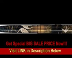 [SPECIAL DISCOUNT] Namiki Emperor Collection Fountain Pen, Crane Design, Broad Nib (61428)