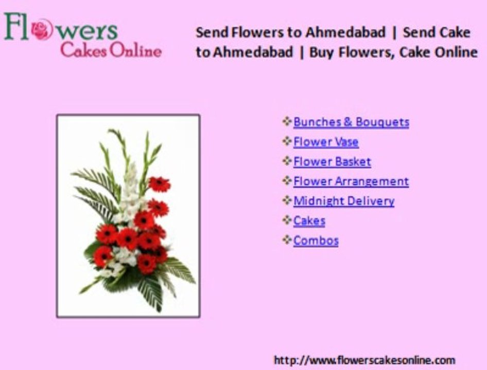 send flowers to ahmedabad