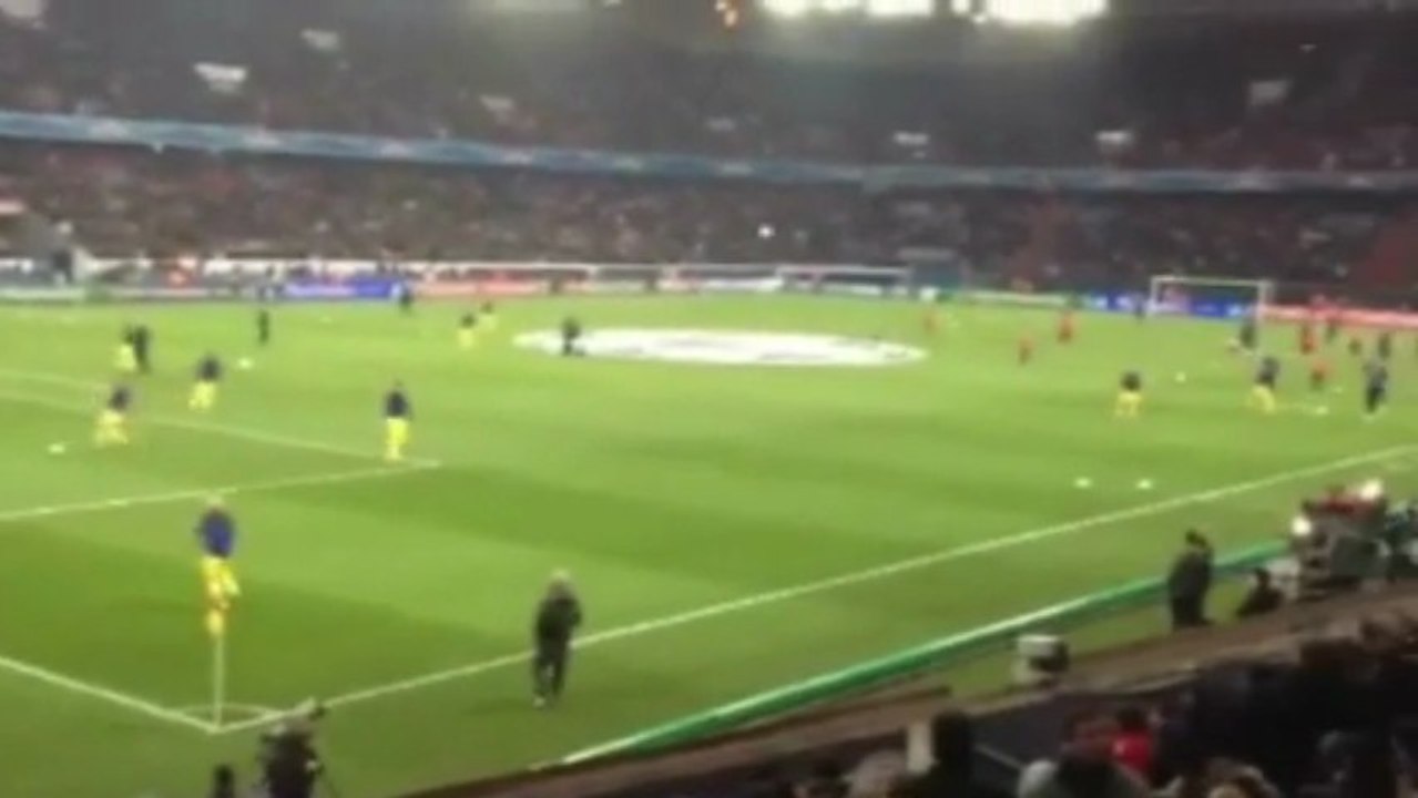 L'impressionnant échauffement de Messi et Dani Alves !