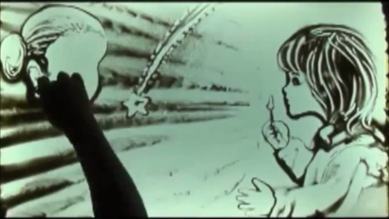 La piccola fiammiferaia - Arte con la sabbia -- Le Phong Giao -- Sand art