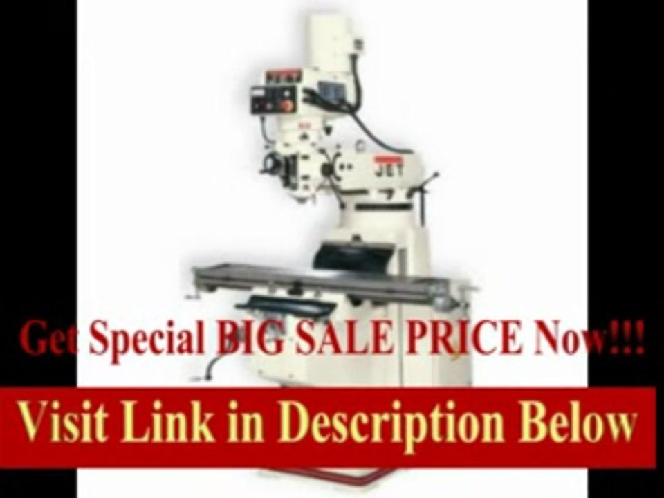 [BEST PRICE] JET JTM-1050EVS/230 Vertical Mill with ACU-RITE 200S DRO and X Powerfeed