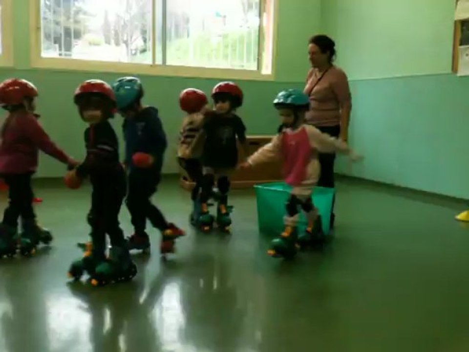 Les Elfes roller la course aux balles