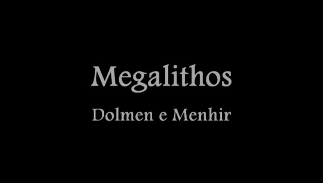 Megalithos Dolmen e Menhir promo