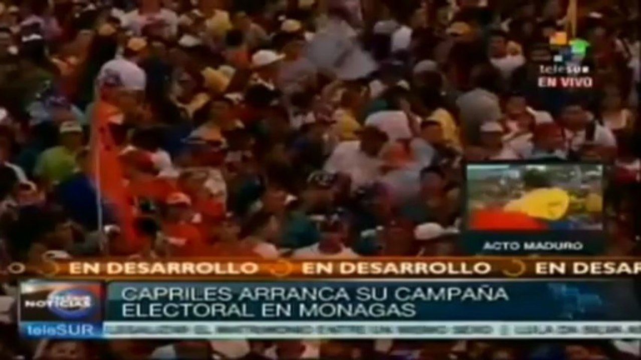Acusaciones y descalificaciones marcan campaña electoral en Venezuela