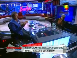 Moria opinó de Tinelli y un posible año sabático- pronto.com.ar
