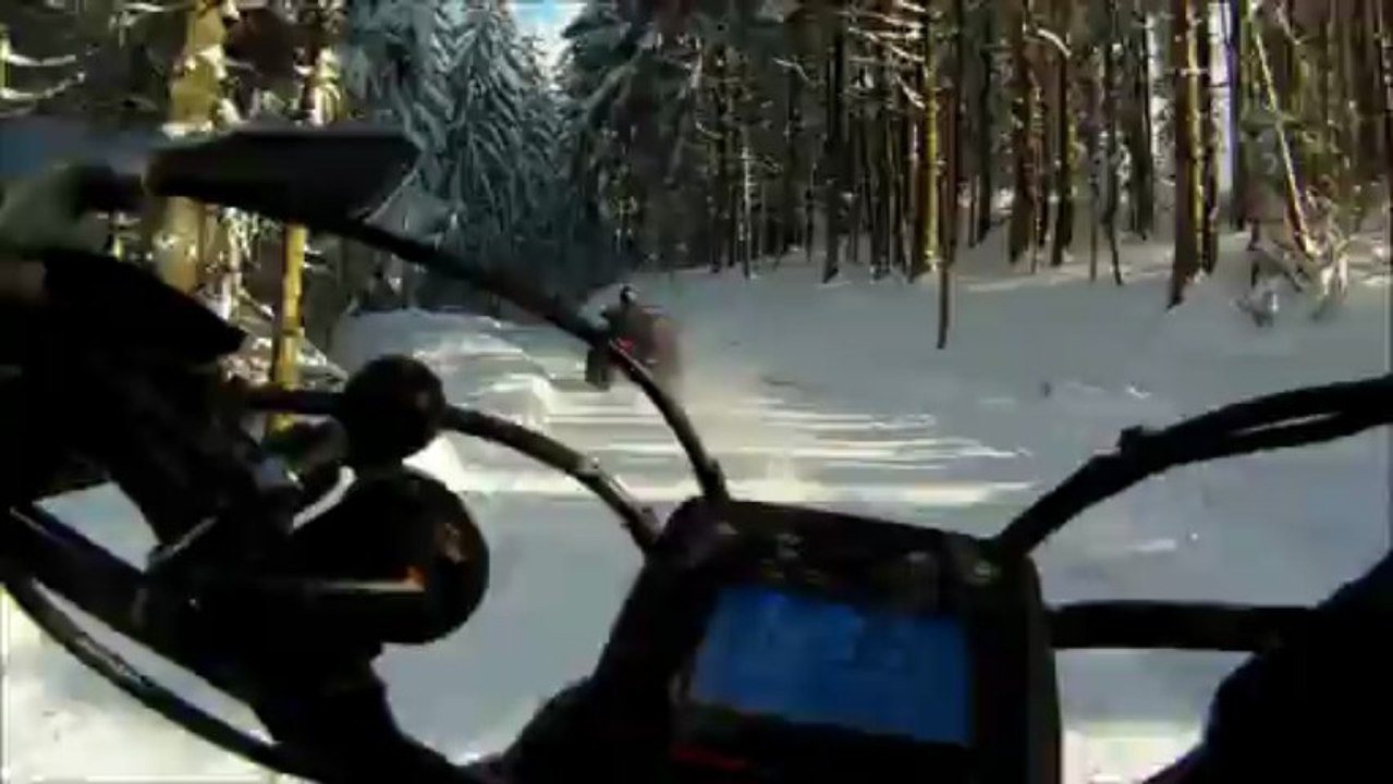 Sortie quad sur la neige 09/02/2013