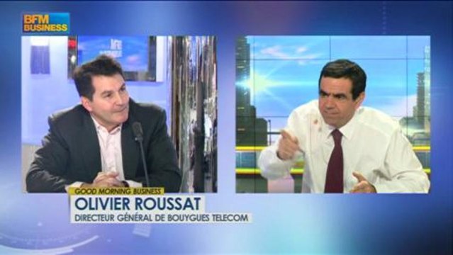 Bouygues Telecom en avance sur la 4G : Olivier Roussat dans Good Morning Business - 5 avril