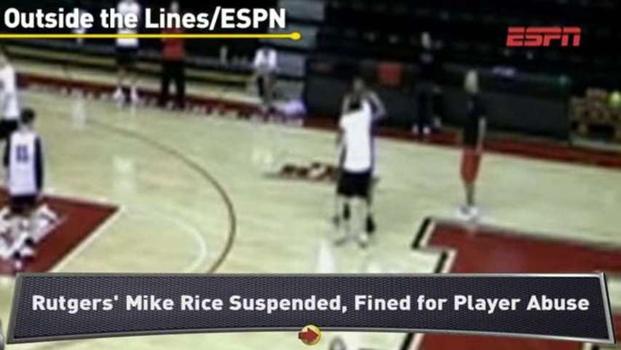 Rutgers Coach Shown Abusing Players