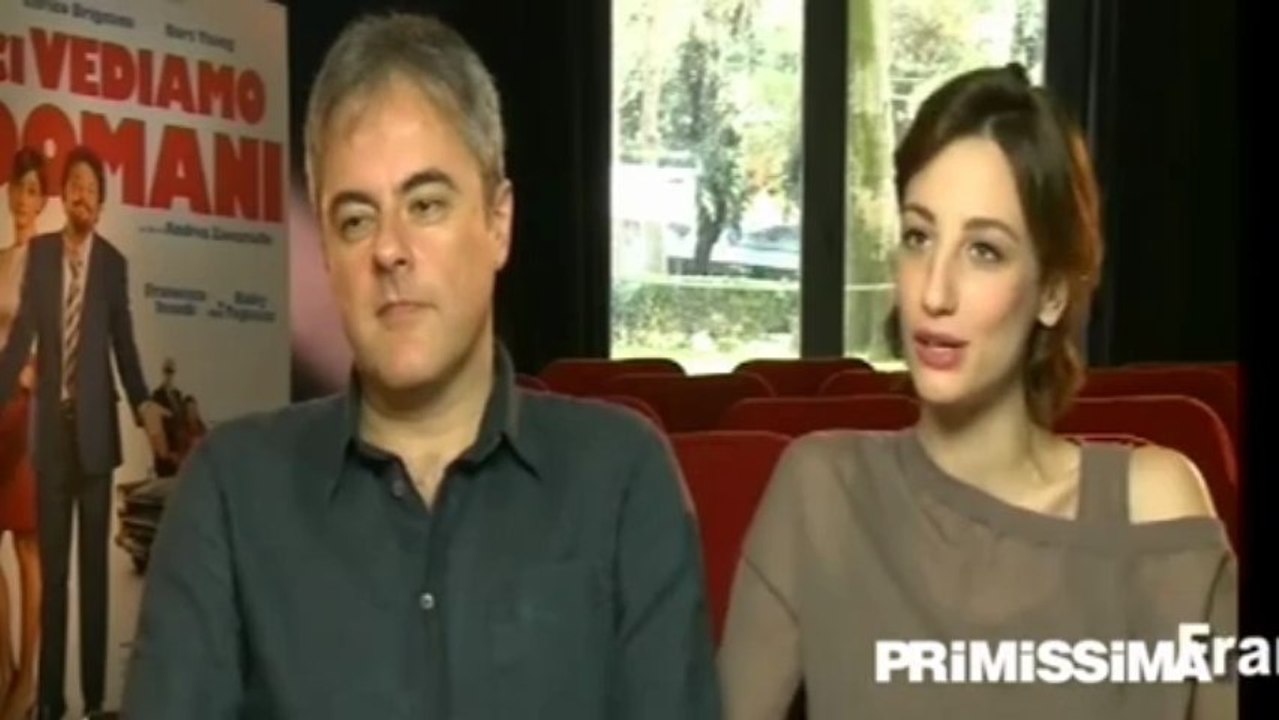 Intervista a Francesca Inaudi e ad Andrea Zaccariello regista del film Ci vediamo domani