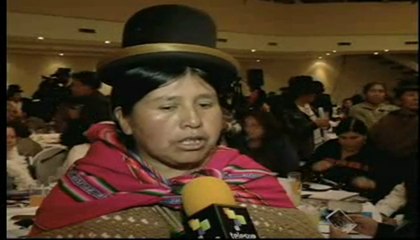 Felipa Huanta, Dirigente Campesina Federación de Mujeres