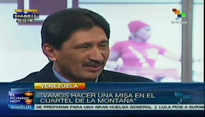 Misa familiar en honor al líder de la Revolución Bolivariana