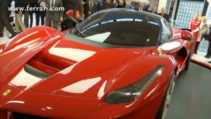 Autosital - Inauguration de l'exposition "Ferrari Supercar. Technology. Design. Myth."