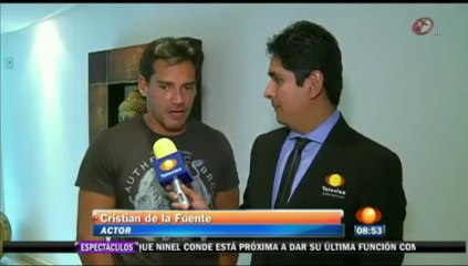 Cristián de la Fuente regresa a las Telenovelas de la mano de Carlos Moreno