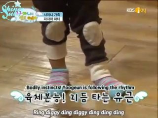 Shinee Hello Baby!  yoogeun dancing