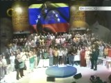 Así entonaron los artistas el himno nacional en la actividad en apoyo a Henrique Capriles
