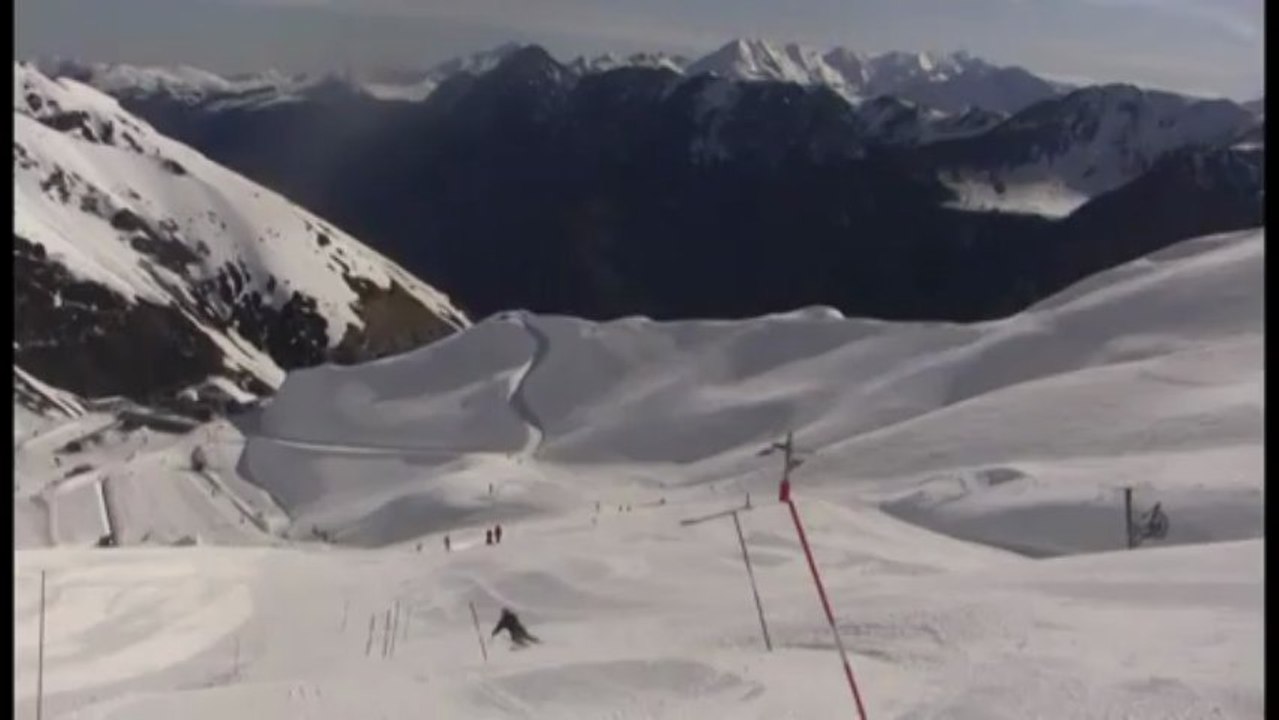 Entrainement slalom spécial