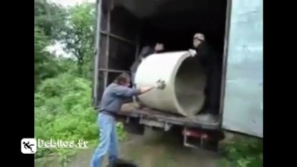 Décharger un camion comme un pro !