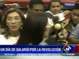 Cilia Flores: El candidato de la oposición descarta las elecciones porque no tiene vida