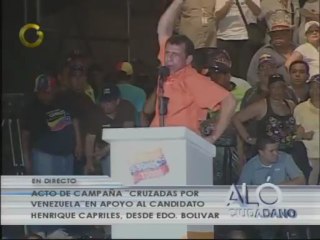 Capriles: ¿Quién puede dejar de luchar si hay un pueblo que quiere luchar?