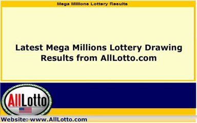 Mega Millions Lottery Drawing for April 5, 2013