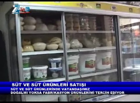 ZİLEDE SÜT VE SÜT ÜRÜNLERİ SATIŞLARI