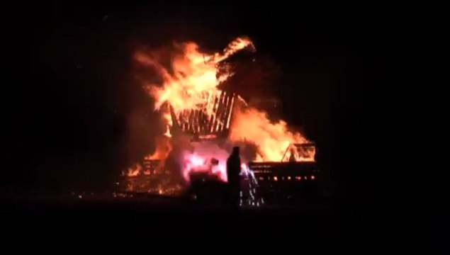 La crémation de Monsieur Carnaval - Carnaval de Toulouse 2013