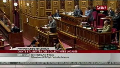 SEANCE, Proposition de résolution sur la décentralisation