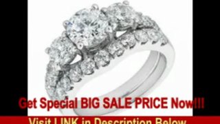 [FOR SALE] Certified Three-Stone Round Diamond Bridal Set 3ctw
