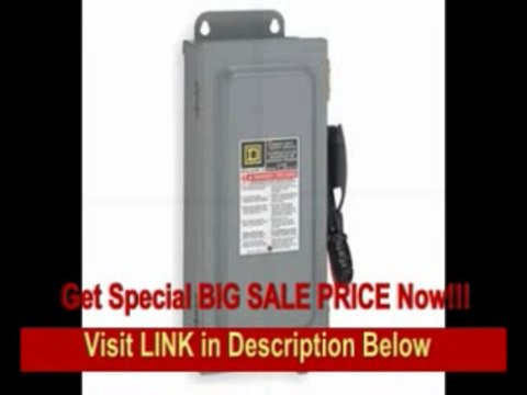 [SPECIAL DISCOUNT] Safety Switch, Fusible, 3PST, 600A, 600V