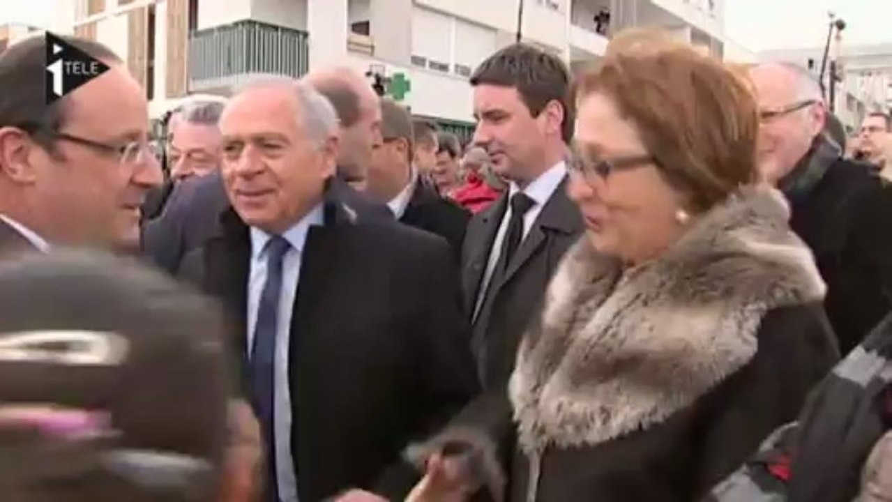 Un aller-retour express à Tulle pour François Hollande