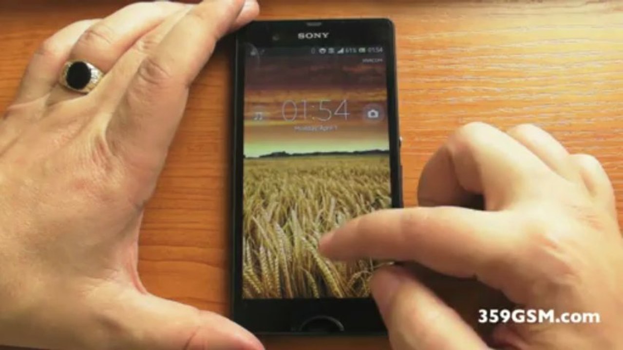 Sony Xperia Z video review - Power Management [part 8]