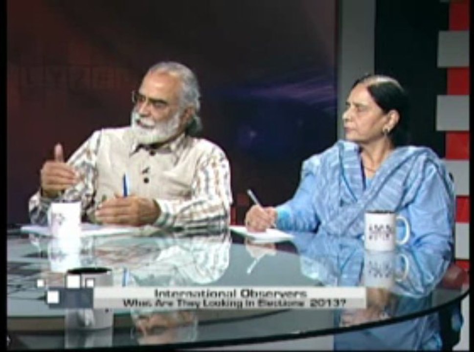 International Observers: What are they looking in elections 2013?