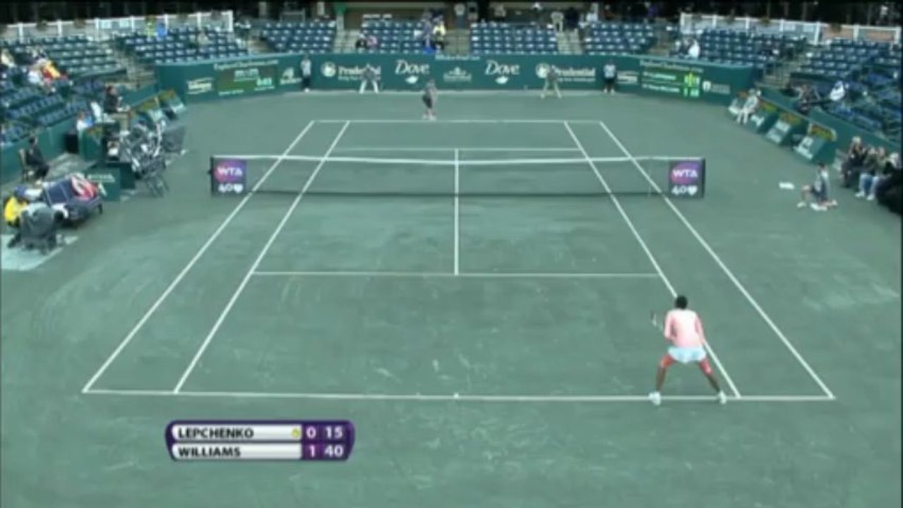 Charleston: US-Girls unter sich! Venus müht sich gegen Lepchenko