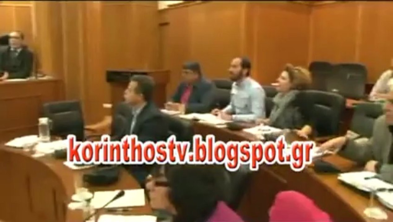 Ένταση στο δημοτικό συμβούλιο Λουτρακίου