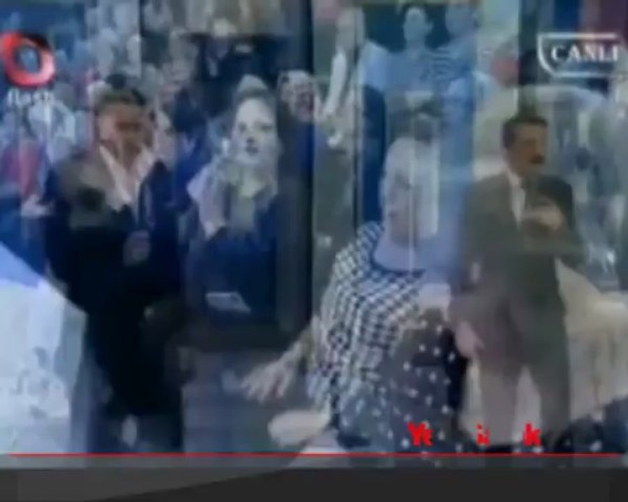 Canlı yayında saldırı!