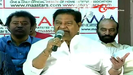 Movie Artist Association (MAA) New Team Press Meet