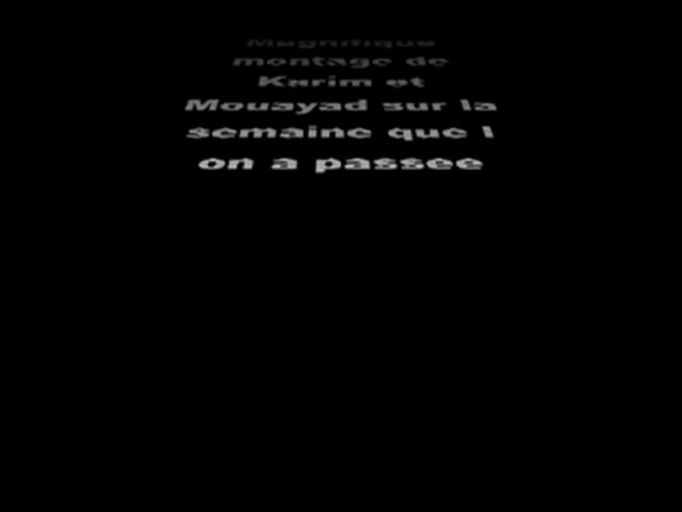 karim et moyade semaine studieuse- habillage sonore rachid