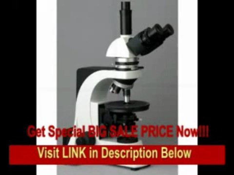 [SPECIAL DISCOUNT] AmScope 40x-1500x Infinity Polarizing Microscope + 1.3MP Camera
