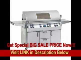 [SPECIAL DISCOUNT] Fire Magic Echelon Diamond E1060 Natural Gas Grill With Single Side Burner And Magic View Window On Cart