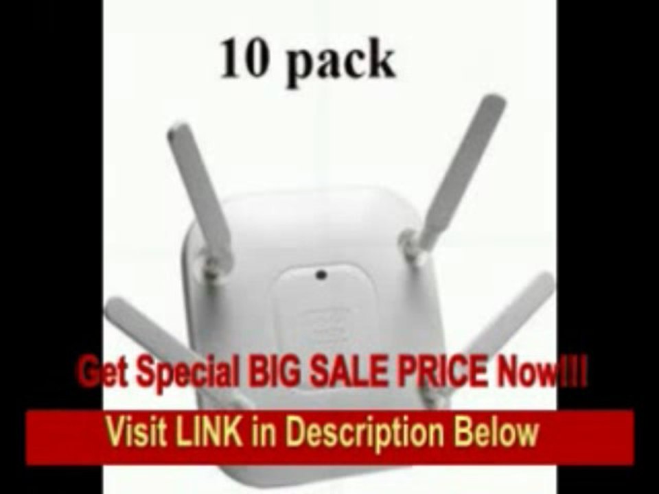 [BEST BUY] CISCO SYSTEMS 2600 Series AP Clean Air, 10 Pack (AIR-CAP2602I-AK910)