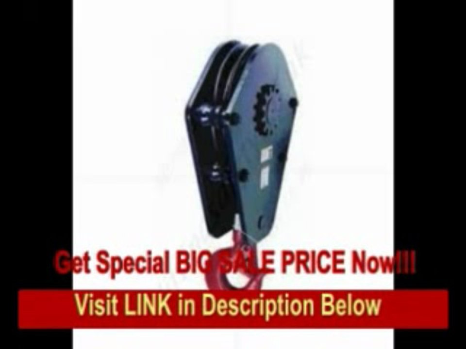 [REVIEW] CROSBY 381CRANE BLOCK 24 30T SINGLE (2011640)