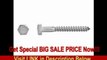 [SPECIAL DISCOUNT] DrillSpot 5/8 x 2-1/2 Hex Head Lag Screw 18-8 Stainless Steel