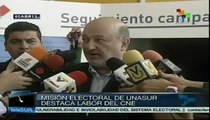 Destacan labor del Consejo Nacional Electoral venezolano