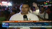 Sector El Valle de Caracas espera masivamente a Maduro