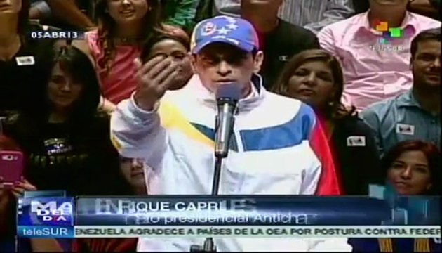 Capriles ofrece nacionalidad venezolana a médicos cubanos